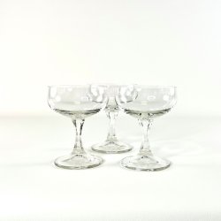 Champagnesk�le (2 stk samlet) - klar