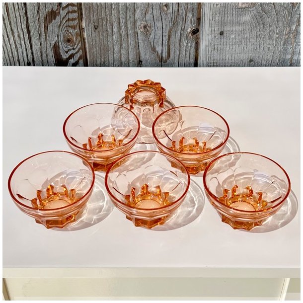 Champagneskl - vintage, lyserd