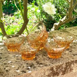 Champagneskl - vintage, lyserd