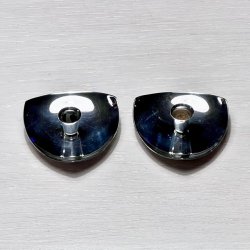 Lysestage af C.F. Christiansen i slv til kertelys