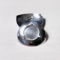 Lysestage af C.F. Christiansen i slv til kertelys