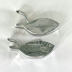 Citruspresser - fiskeformet (2 stk samlet)