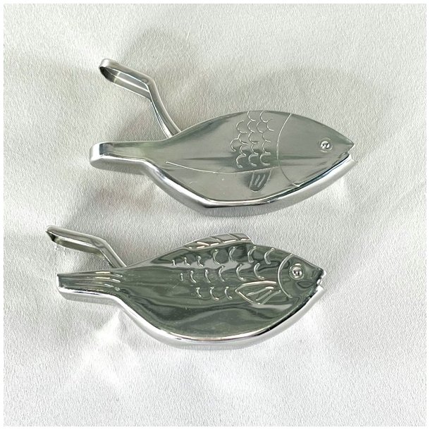 Citruspresser - fiskeformet (2 stk samlet)