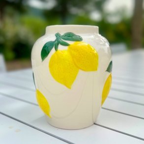 Vase m/citroner