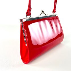 Clutch taske - r�d lak 