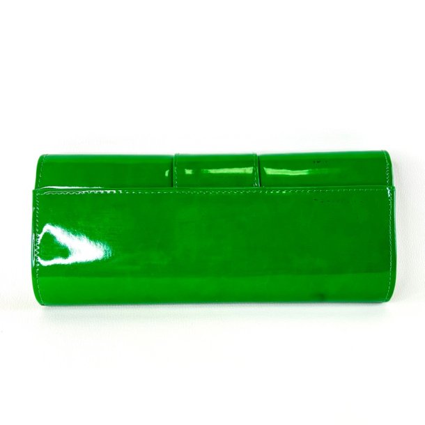 Clutch taske - gr�n lak 