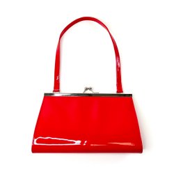 Clutch taske - r�d lak 