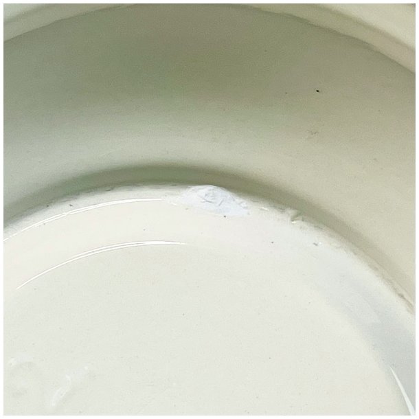 Stort fajance bagefad - Colditz 