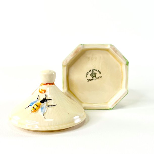 Honningkrukke m/l�g - Crown Devon