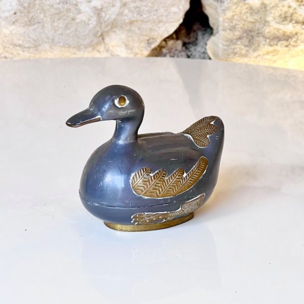 Dekorative nder i tin (st a' 3 stk) 