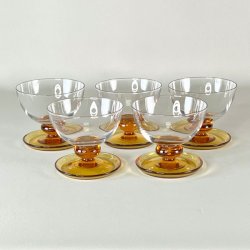 Isglas - Kastrup 'Lis', gylden fod