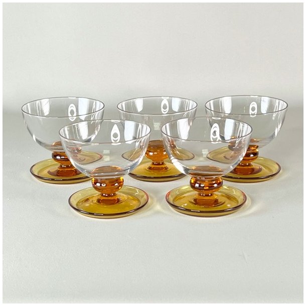 Isglas - Kastrup 'Lis', gylden fod