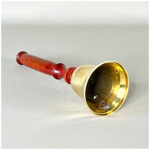 Klokke - messing m/trhndtag