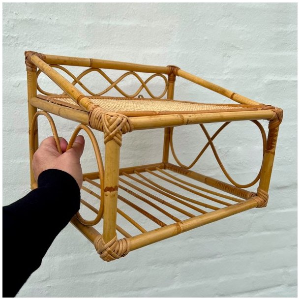 Hylde i bambus og flet 