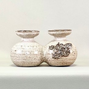 Dobbeltvase Lehmann keramik 