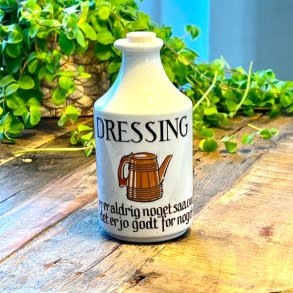 Knabstrup 'ordsprog' dressing flaske med prop