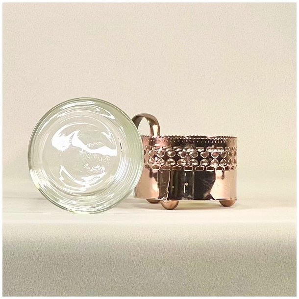 Teglas i holder (st a' 6 stk) 