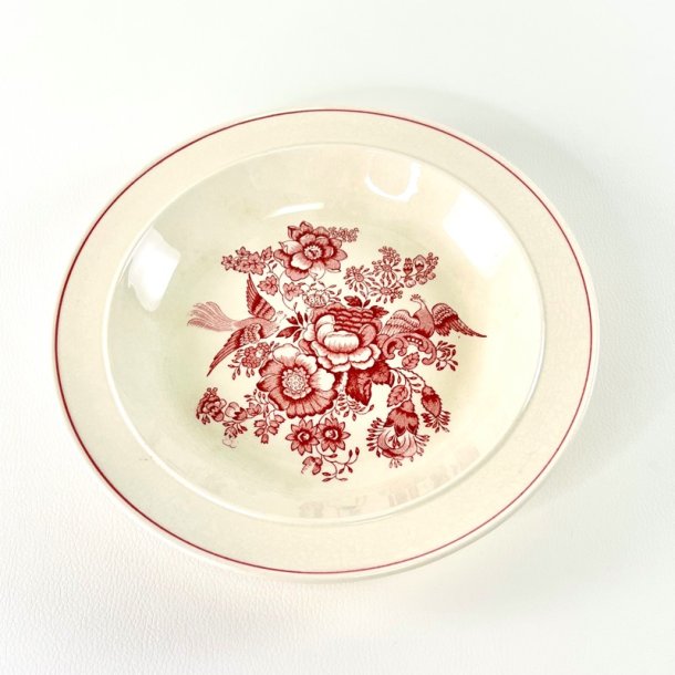 Tallerken dessert �21,5 - Gustavsberg Asiatic r�d