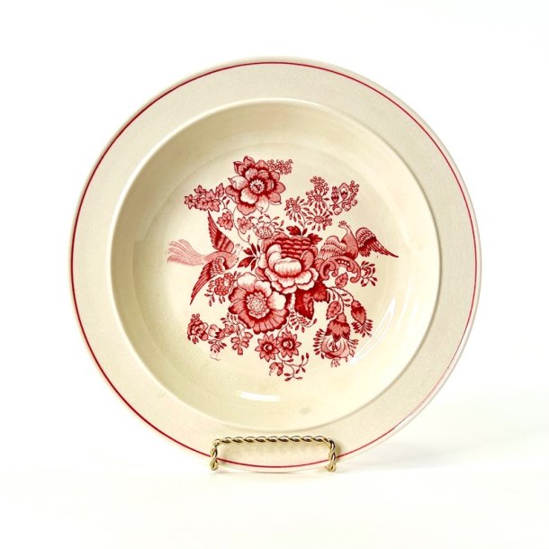 Tallerken dessert �21,5 - Gustavsberg Asiatic r�d