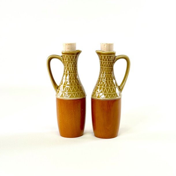 Salt, peber &amp; olie/eddike s�t i tr� og keramik