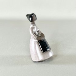 Elsi Bourelius kvindefigur i keramik - lille, lysebrun