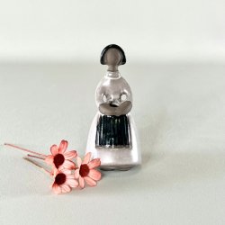 Elsi Bourelius kvindefigur i keramik - lille, lysebrun