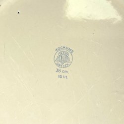 Emalje vaskefad - Kockums, 10 liter