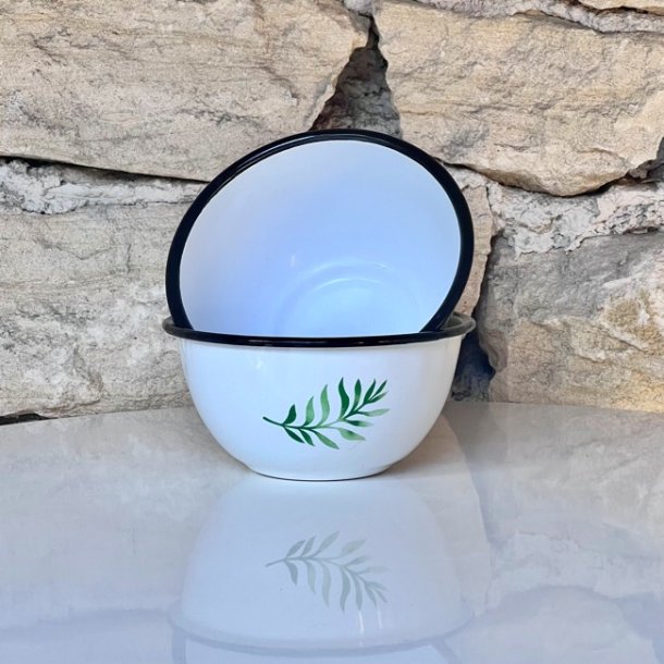 Emalje skl m/grnt blad