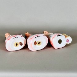 Enesco piger - salt/peber, vintage