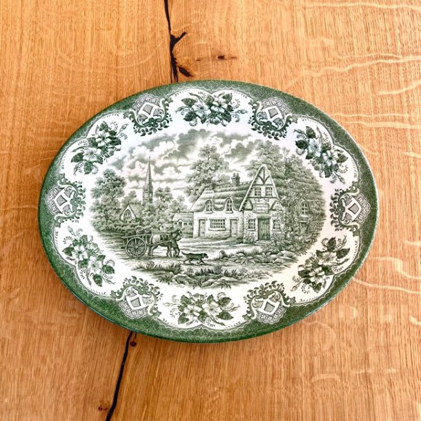 Fad - engelsk med grnt motiv