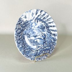 Tallerken 'Myotts The Hunter', engelsk Staffordshire porceln 