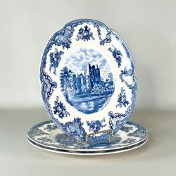 Tallerken - engelsk porceln, Old Britain Castles