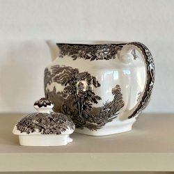 Tekande - Wedgwood brunt motiv