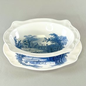 Serveringsst i 2 dele  - engelsk porceln, Haddon Hall 