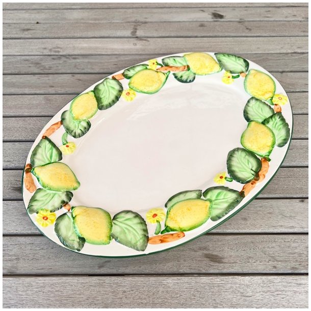 Serveringsfad m/citroner, fransk