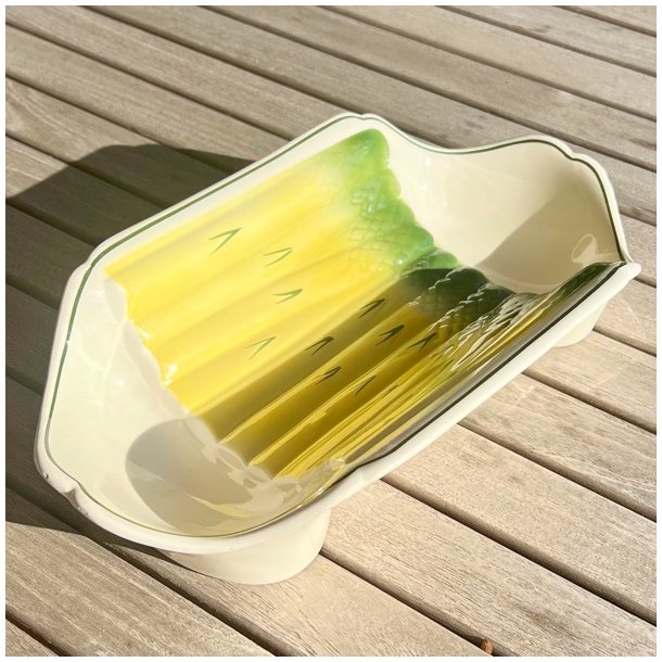 Aspargesfad - fransk, lyst m/asparges