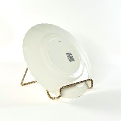 Tallerken middags �25,5 - engelsk fajance, Grindley Cream Petal