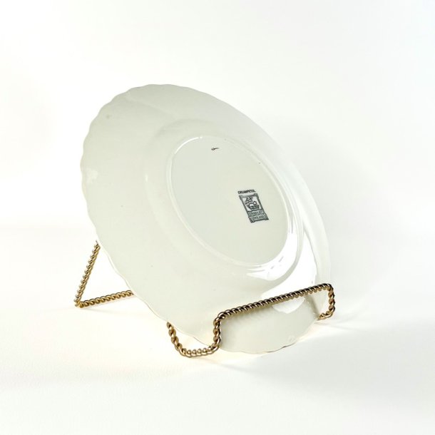 Tallerken middags �25,5 - engelsk fajance, Grindley Cream Petal