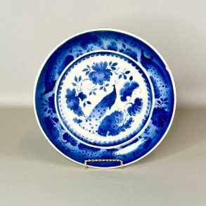 Tallerken - fajance, pfugl