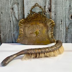 Bordkost m/fejeblad - fransk vintage