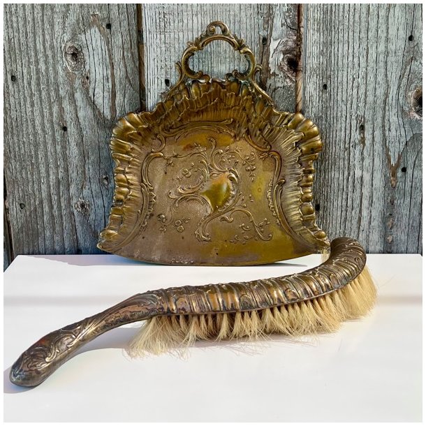 Bordkost m/fejeblad - fransk vintage