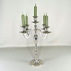 Femarmet lysestage - slv (nr. 5)