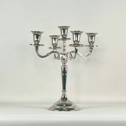 Femarmet lysestage - slv (nr. 1) 