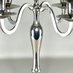 Femarmet lysestage - slv (nr. 5)