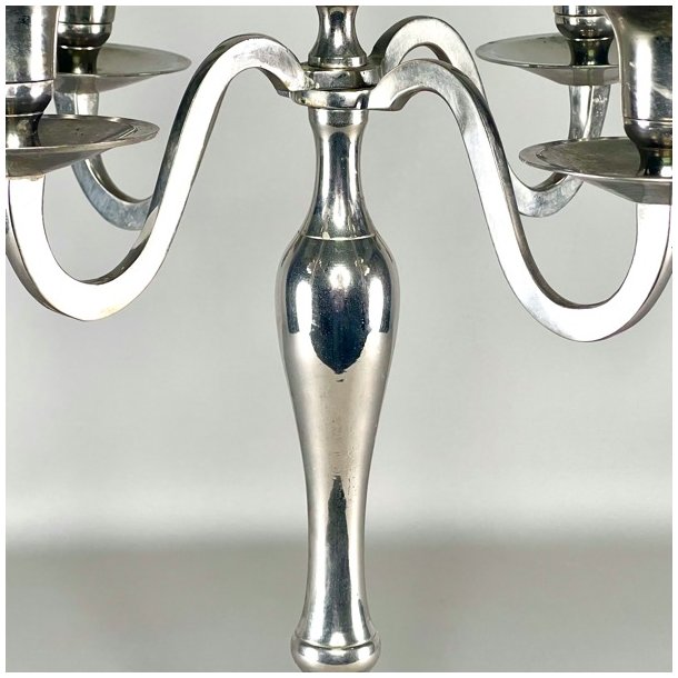 Femarmet lysestage - slv (nr. 5)