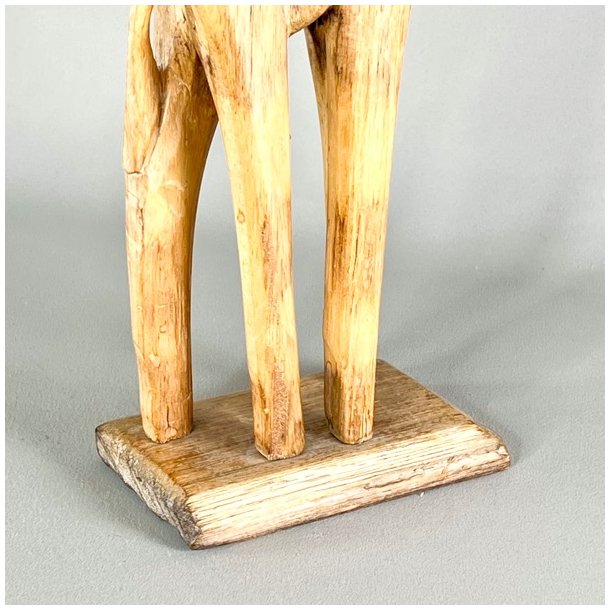 Giraf figur i tr - lys