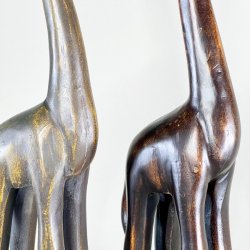 Giraf figur i tr - flere strrelser