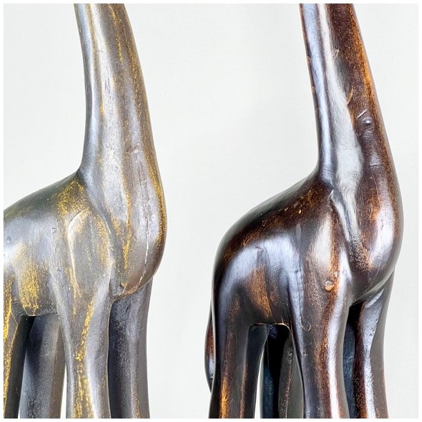 Giraf figur i tr - flere strrelser