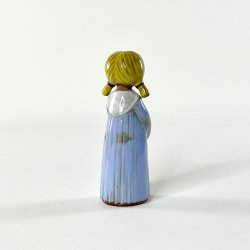 Goebel pigefigur - lysebl� H13