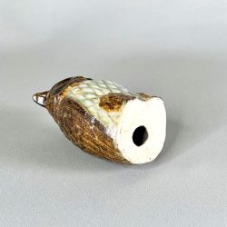 Ugle keramikfigur - slank 